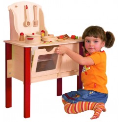 One Time Deal - Houten Kinderkeukentje One Time Deal - Houten Kinderkeukentje