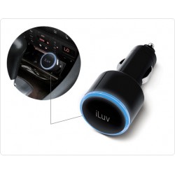 One Time Deal - Iluv I109 Zwart Usb Autolader