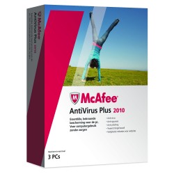 One Time Deal - Mcafee Antivirus Plus 2010 (3 Gebruikers) One Time Deal - Mcafee Antivirus Plus 2010 (3 Gebruikers)