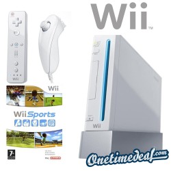 One Time Deal - Nintendo Wii Sportspack One Time Deal - Nintendo Wii Sportspack