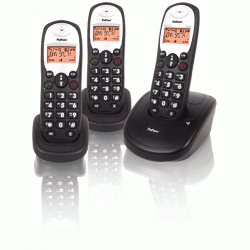 One Time Deal - Profoon Dect Telefoon Met 2 Extra Handsets One Time Deal - Profoon Dect Telefoon Met 2 Extra Handsets