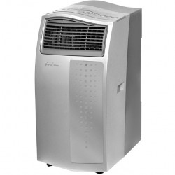 One Time Deal - Pur Line  Moba-11f Mobile Airconditioner Met Afstandsbediening En Lcd Display