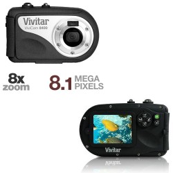 One Time Deal - Vivitar Vivicam V8400w-zwart Onderwater Digitale Camera - 8.1 Megapixels, 8X Digitale Zoom One Time Deal - Vivitar Vivicam V8400w-zwart Onderwater Digitale Camera - 8.1 Megapixels, 8X Digitale Zoom