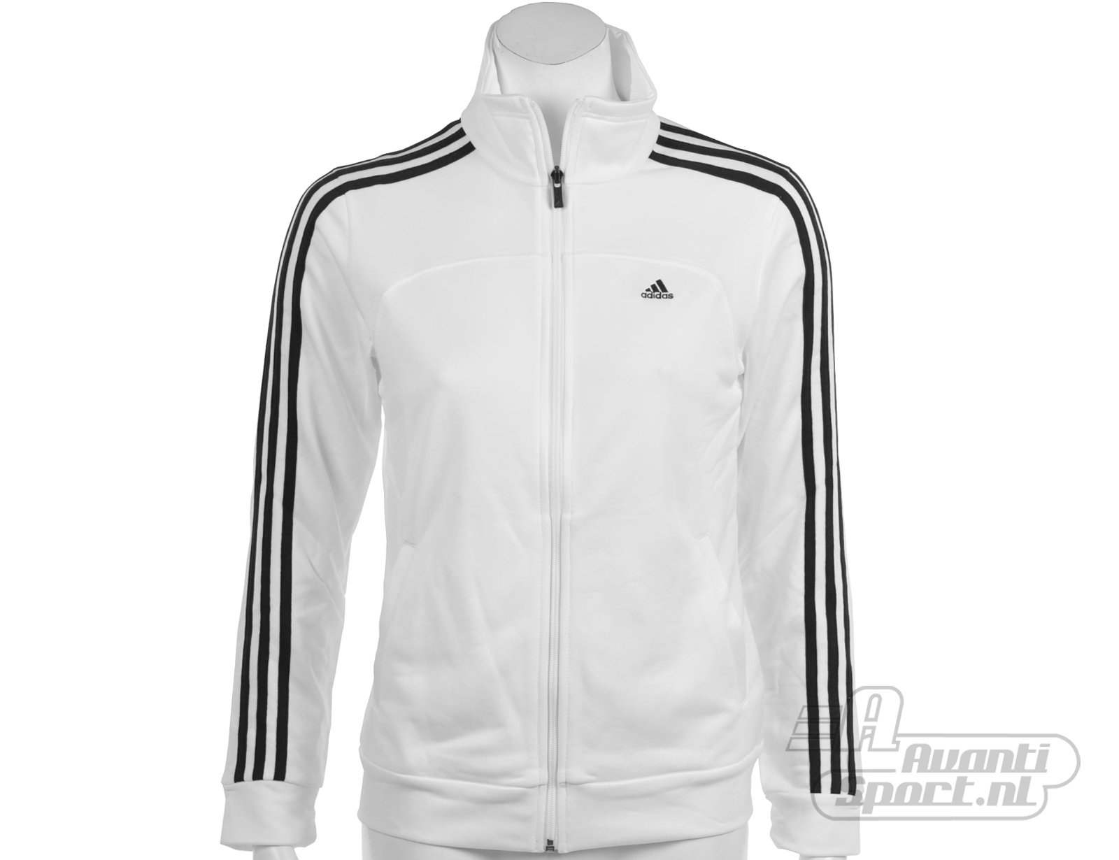 Avantisport - Adidas - Essentials 3Stripes Knit Suit - Adidas Trainingspakken Avantisport - Adidas - Essentials 3Stripes Knit Suit - Adidas Trainingspakken