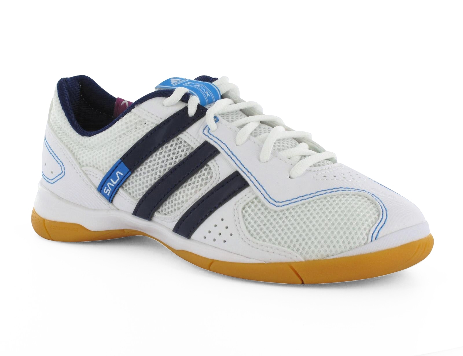 Avantisport - Adidas - Super Sala_ix Junior - White/blue