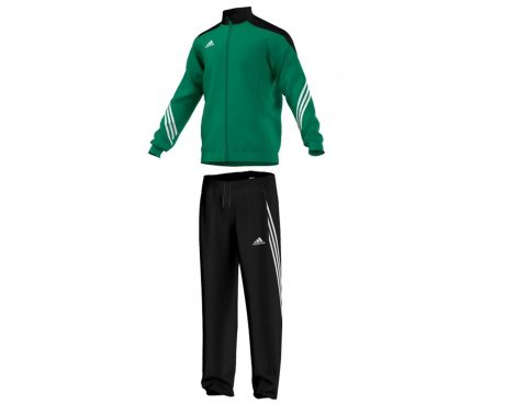 Avantisport - adidas - Tracksuit Sereno 14 - Groene Trainingspakken Avantisport - adidas - Tracksuit Sereno 14 - Groene Trainingspakken