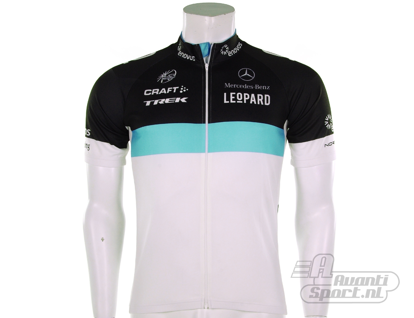 Avantisport - Craft - Leopard Trek Replica Jersey Short Sleeve - Craft Herenshirt Avantisport - Craft - Leopard Trek Replica Jersey Short Sleeve - Craft Herenshirt