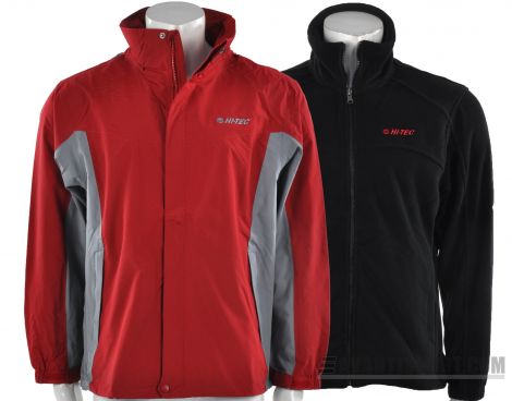 Avantisport - Hi-Tec - Jacket + Fleece Pullover - Outdoor Jas Avantisport - Hi-Tec - Jacket + Fleece Pullover - Outdoor Jas