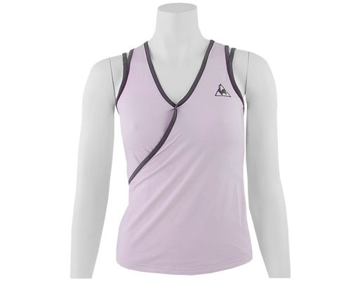 Avantisport - Le Coq Sportif - Carlotta Top - Pink/grey Avantisport - Le Coq Sportif - Carlotta Top - Pink/grey