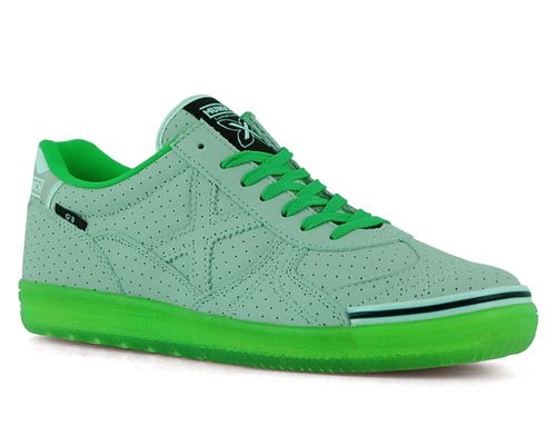 Avantisport - Munich - G-3 Kid - Cream White/fluor Green Avantisport - Munich - G-3 Kid - Cream White/fluor Green