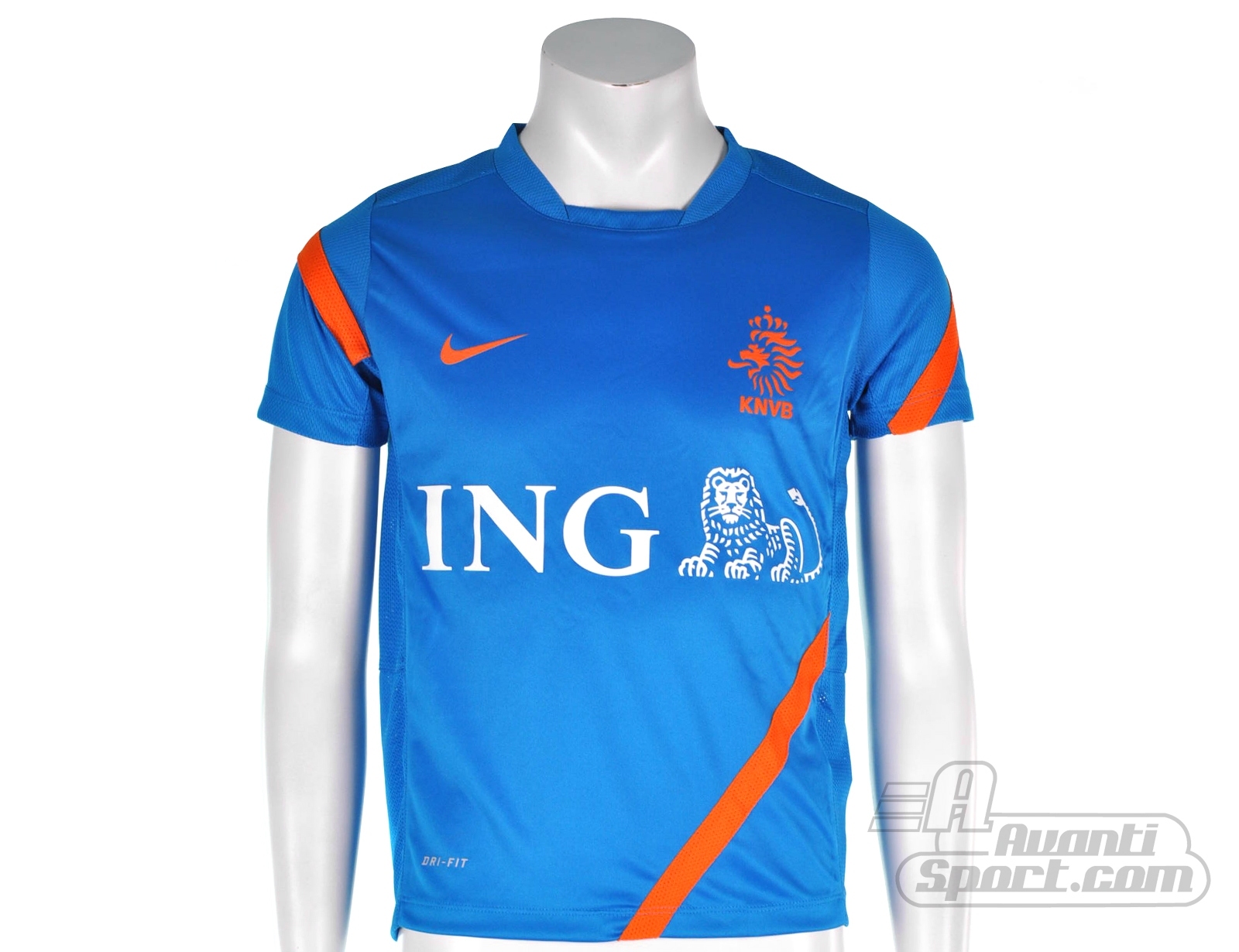 Avantisport - Nike - Dutch Boys Short Sleeve Training Top - Nike Jongens Voetbalshirt Avantisport - Nike - Dutch Boys Short Sleeve Training Top - Nike Jongens Voetbalshirt