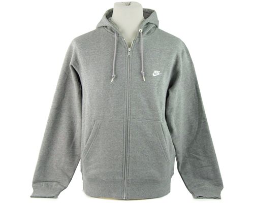 Avantisport - Nike - Hayward Fullzip Brushed Sweater - Darkgrey