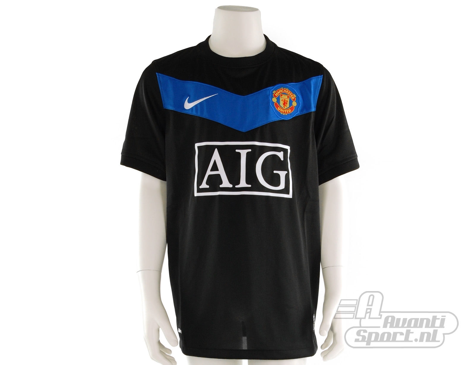 Avantisport - Nike - Manchester United Boys Away Jersey - Black/blue Avantisport - Nike - Manchester United Boys Away Jersey - Black/blue