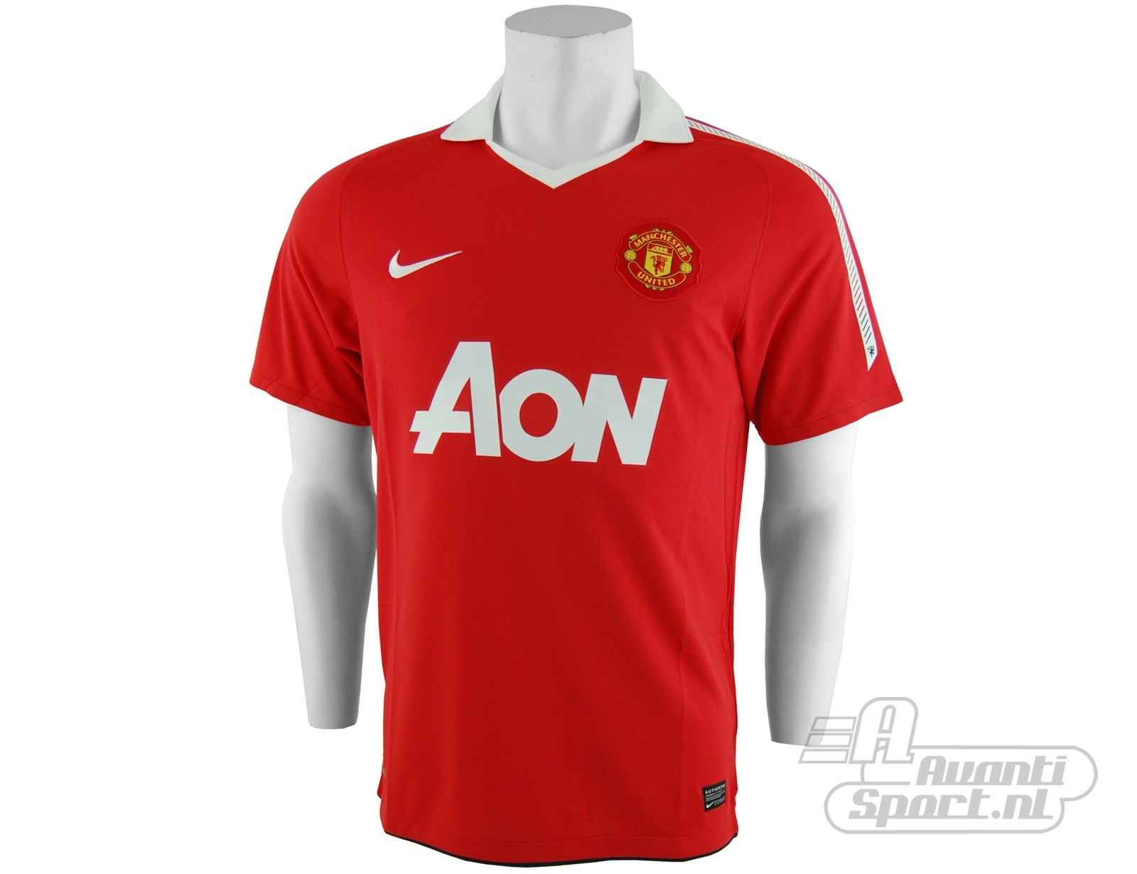 Avantisport - Nike - Manchester United Boys Short Sleeve Home Jersey - Nike Manchester United Kinder Kleding