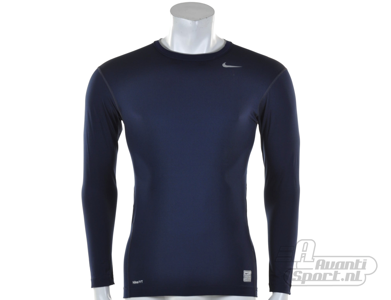 Avantisport - Nike - Pro Core Long Sleeve Tight Crew - Nike Sport Shirt Avantisport - Nike - Pro Core Long Sleeve Tight Crew - Nike Sport Shirt
