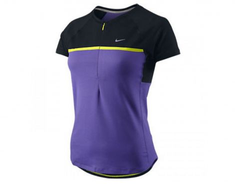 Avantisport - Nike - Sphere Short Sleeve 1/2 Zip Top - Dames Hardloopshirts