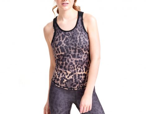 Avantisport - Only Play - Animal AOP SL Training Top - Tanktop Avantisport - Only Play - Animal AOP SL Training Top - Tanktop