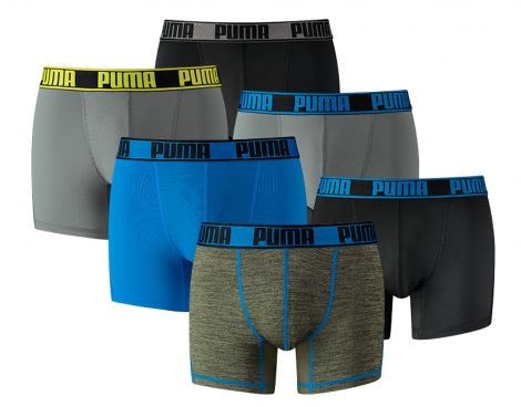 Avantisport - Puma - 6 Pack Boxershorts - Active Boxers Avantisport - Puma - 6 Pack Boxershorts - Active Boxers