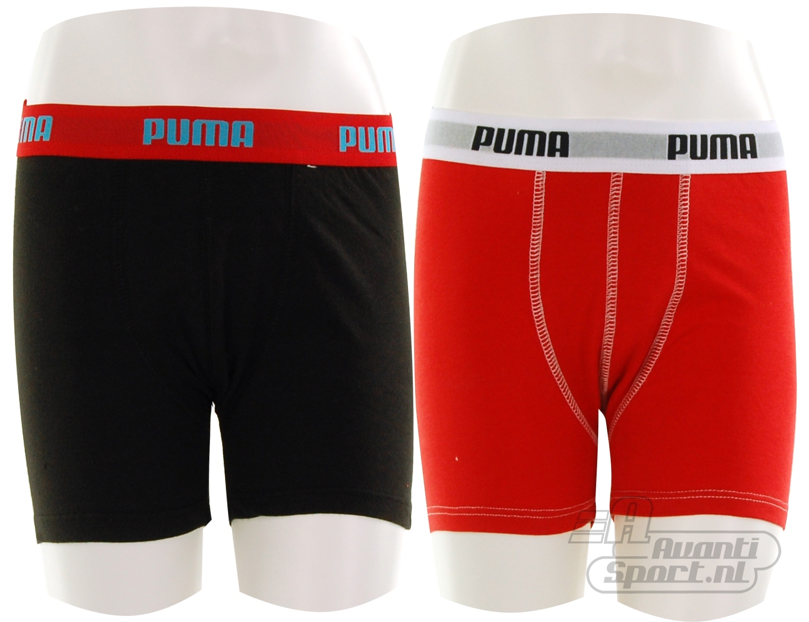Avantisport - Puma - Basic Boxer 2-Pack - Kinderboxers Puma Avantisport - Puma - Basic Boxer 2-Pack - Kinderboxers Puma
