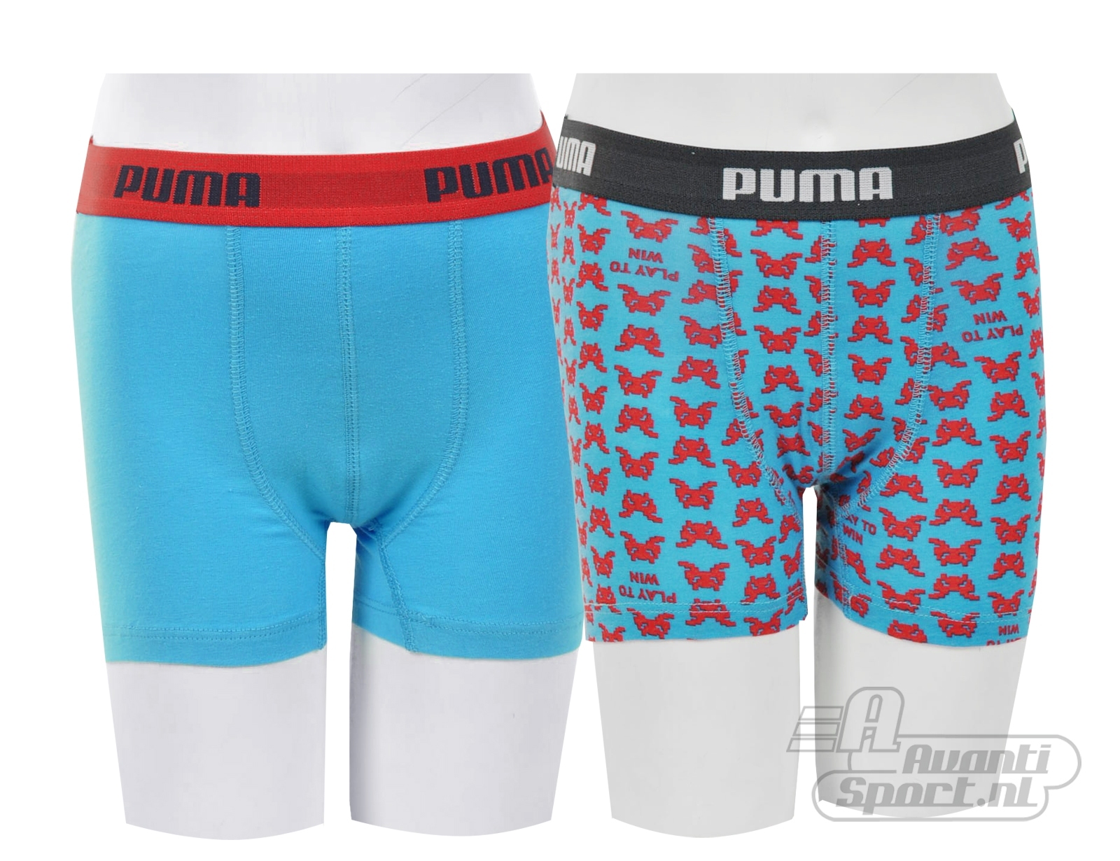 Avantisport - Puma - Space Invaders Boxer 2 Pair - Puma Boxershorts Avantisport - Puma - Space Invaders Boxer 2 Pair - Puma Boxershorts