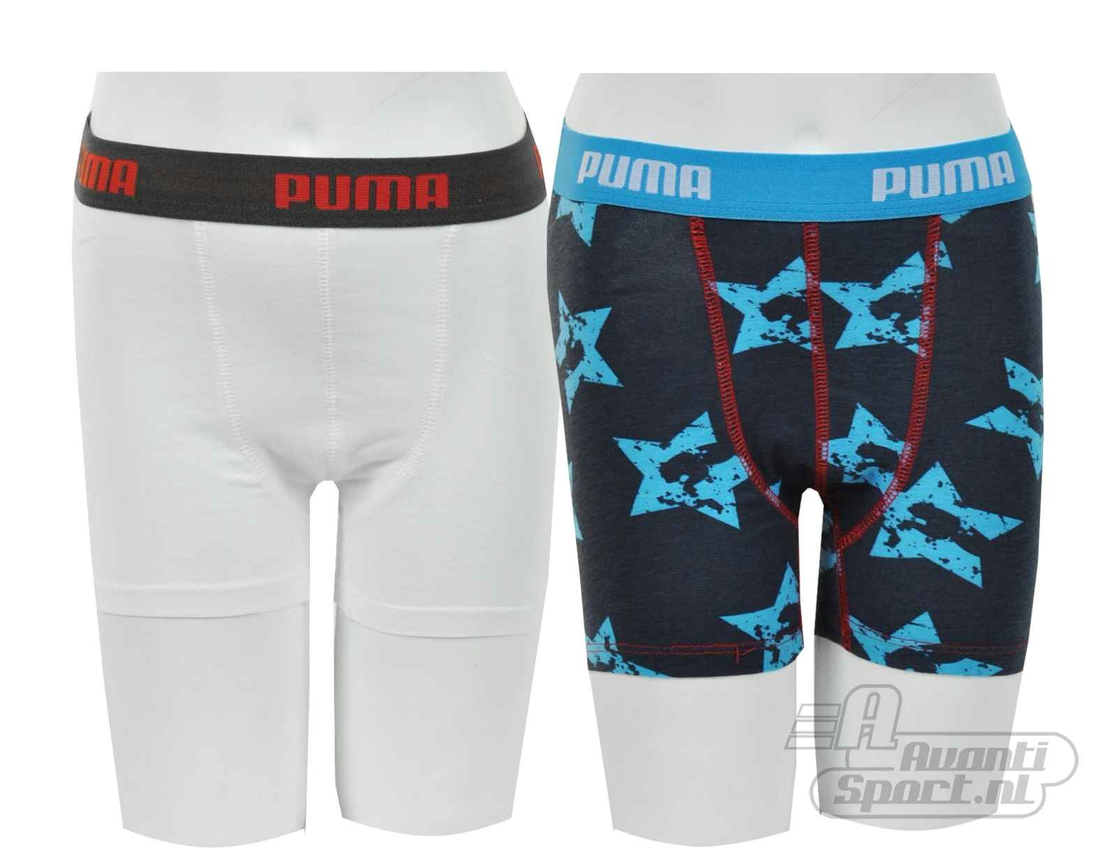 Avantisport - Puma - Superstar Boxer 2 Pair - Kinder Boxershorts Avantisport - Puma - Superstar Boxer 2 Pair - Kinder Boxershorts