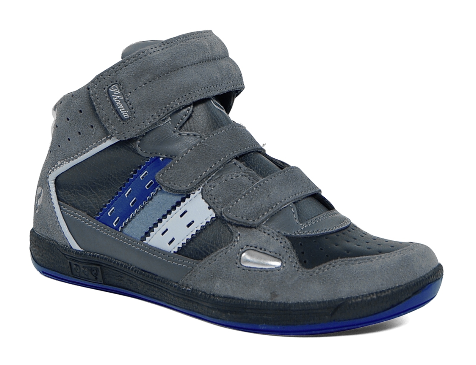 Avantisport - Quick - Phoenix Junior Velcro - Black/grey Seal/blue Avantisport - Quick - Phoenix Junior Velcro - Black/grey Seal/blue