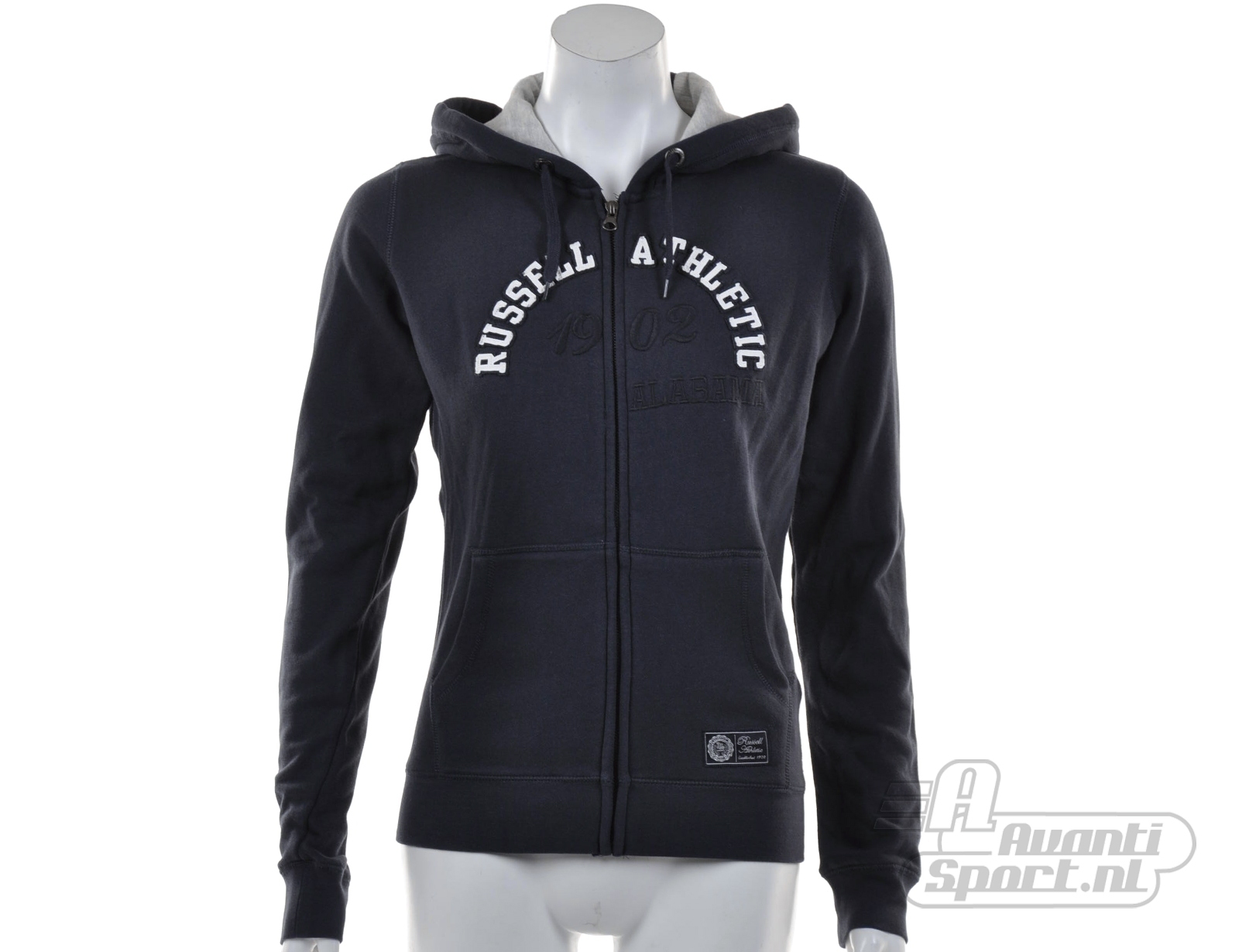 Avantisport - Russell Athletic - Zip Trough Hooded Sweat - Vesten Avantisport - Russell Athletic - Zip Trough Hooded Sweat - Vesten