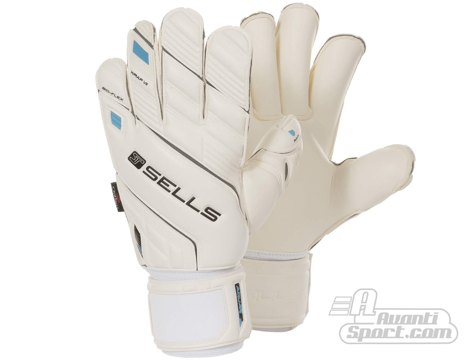 Avantisport - Sells - Wrap Aqua - Voetbalhandschoenen Avantisport - Sells - Wrap Aqua - Voetbalhandschoenen