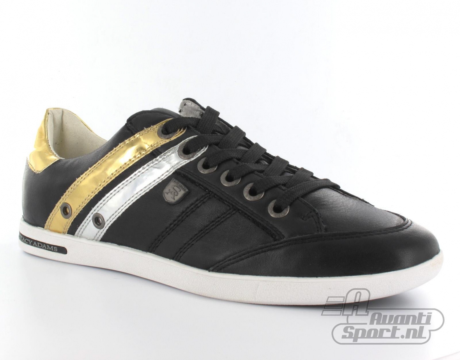 Avantisport - Stacy Adams - Justin - Black/silver/gold