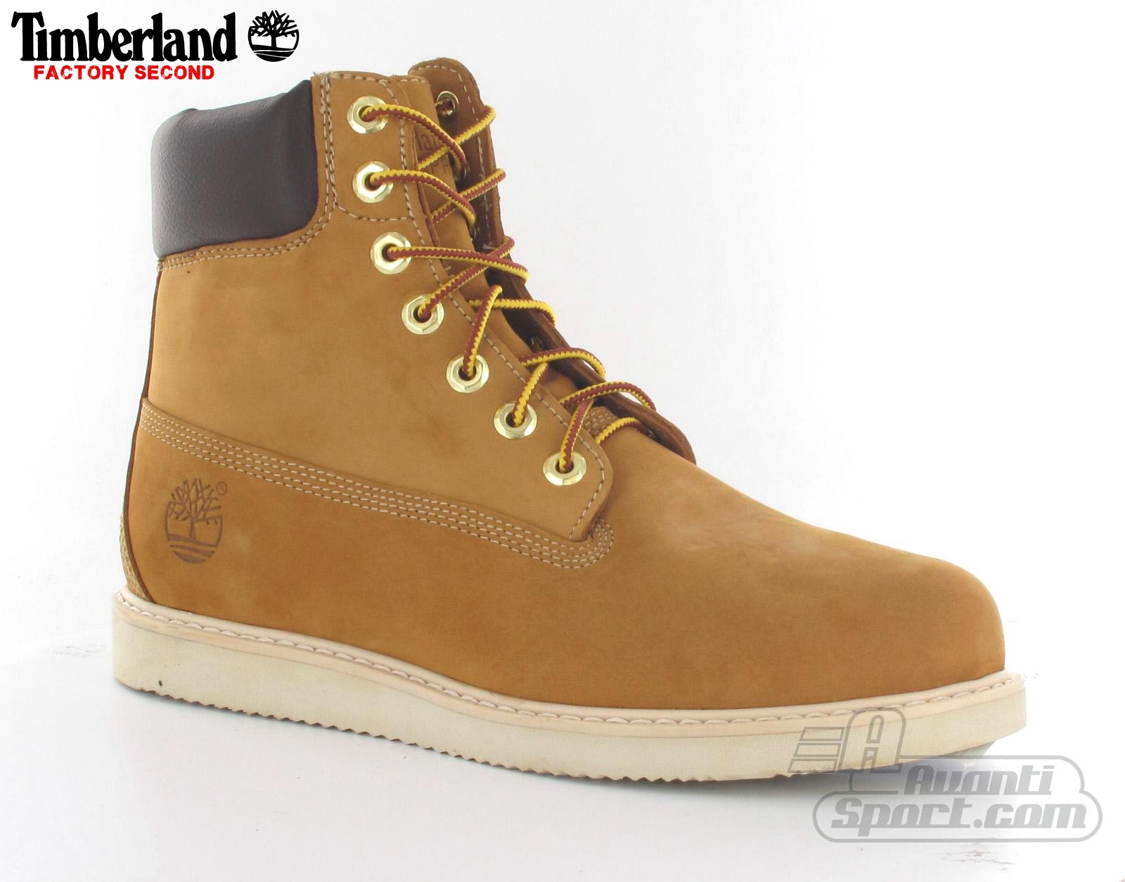 Avantisport - Timberland - Wedge Genuine Leather Wheat Boots - Timberland Herenschoen Avantisport - Timberland - Wedge Genuine Leather Wheat Boots - Timberland Herenschoen