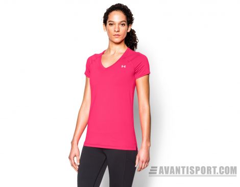 Avantisport - Under Armour - Heatgear Armour Short Sleeve - Dames Sportshirt Avantisport - Under Armour - Heatgear Armour Short Sleeve - Dames Sportshirt