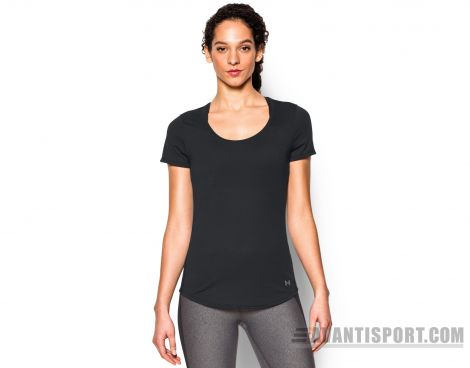 Avantisport - Under Armour - HG Streaker Short Sleeve - Dames Sport Shirt Avantisport - Under Armour - HG Streaker Short Sleeve - Dames Sport Shirt