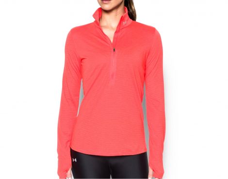 Avantisport - Under Armour - Threadborne Streaker Hlf Zp - Dames Longsleeve Avantisport - Under Armour - Threadborne Streaker Hlf Zp - Dames Longsleeve