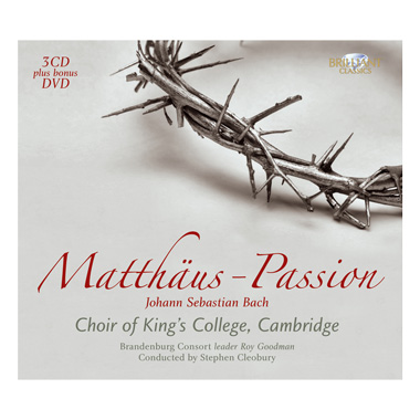Blokker - Bach - Matthäus-Passion (CD+DVD) Blokker - Bach - Matthäus-Passion (CD+DVD)