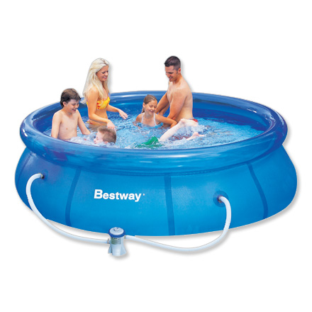 Blokker - Bestway 57109GS zwembad met pomp Blokker - Bestway 57109GS zwembad met pomp