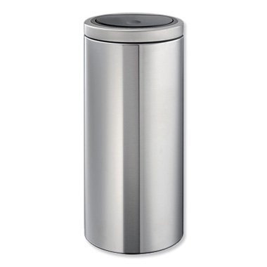 Blokker - Brabantia Touch Bin Flat Top 30 liter matt steel