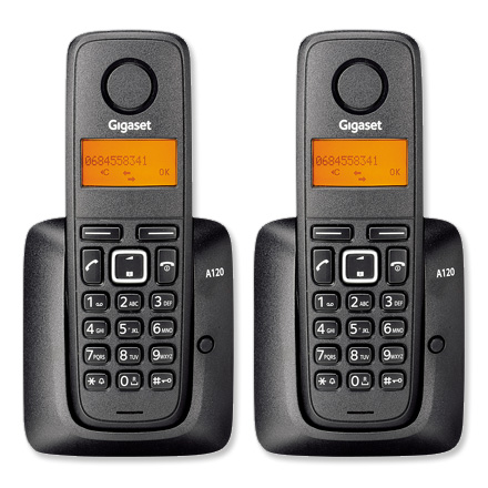 Blokker - Gigaset DECT-telefoon AS 120 duo