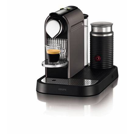 Blokker - Krups Nespresso CitiZ & Milk XN730T Titanium