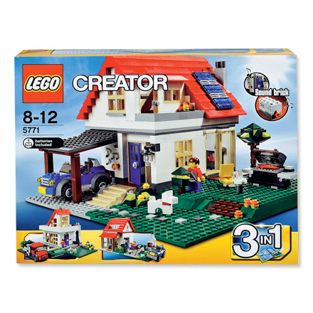 Blokker - LEGO Creator huis + carport Blokker - LEGO Creator huis + carport
