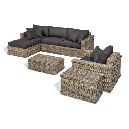 Blokker - Loungeset 6-delig Sagres R Blokker - Loungeset 6-delig Sagres R