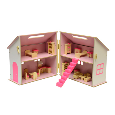 Blokker - Poppenhuis 21-delig Blokker - Poppenhuis 21-delig
