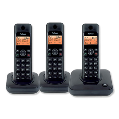 Blokker - Profoon PDX7930 Triple DECT-telefoon Blokker - Profoon PDX7930 Triple DECT-telefoon