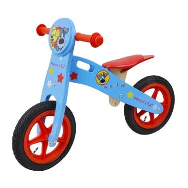 Blokker - Woezel & Pip loopfiets blauw Blokker - Woezel & Pip loopfiets blauw