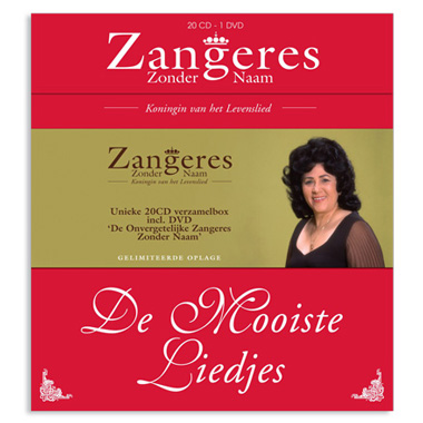 Blokker - Zangeres Zonder Naam - De Mooiste Liedjes (20CD+DVD) (Limited Edition) Blokker - Zangeres Zonder Naam - De Mooiste Liedjes (20CD+DVD) (Limited Edition)