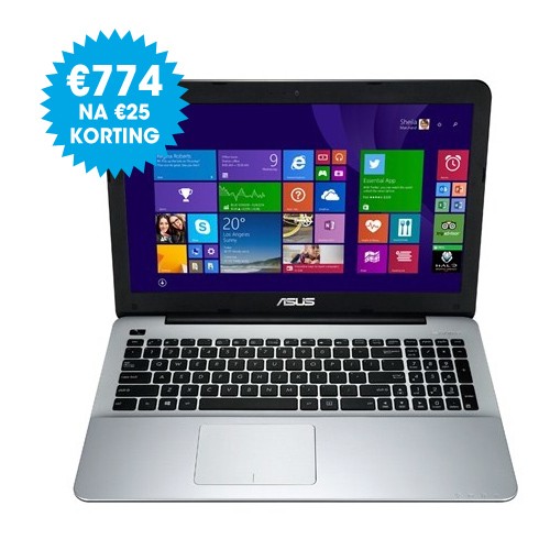 Bobshop - Asus F555LJ-DM849T Laptop