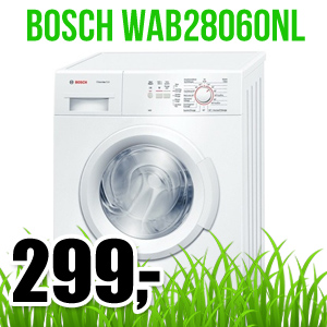 Bobshop - Bosch WAB28060NL Wasmachine