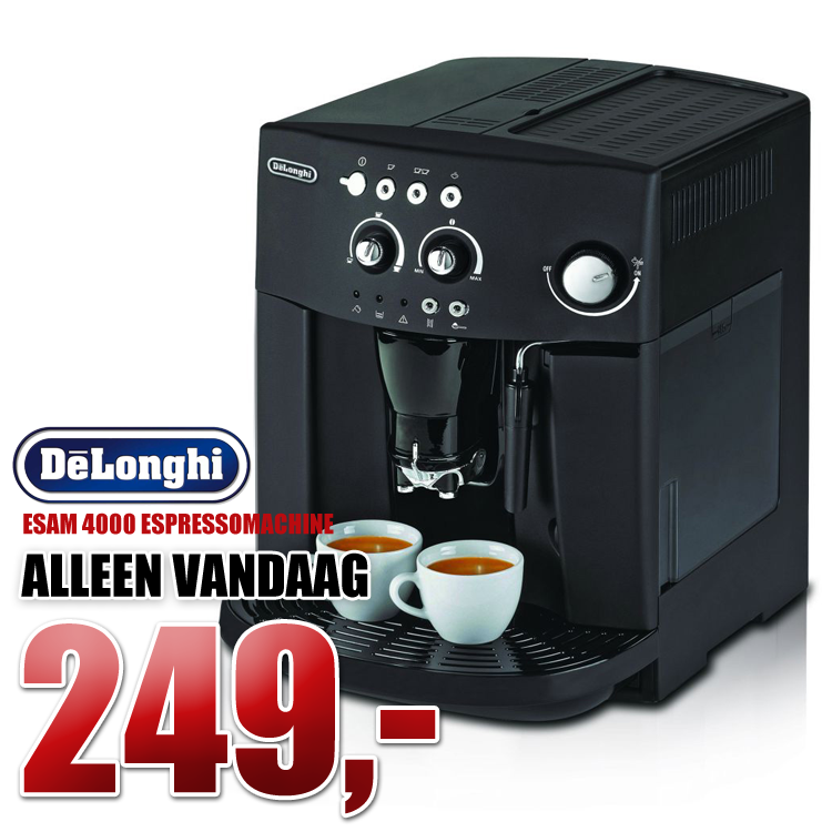 Bobshop - "DeLonghi ESAM 4000 Espressomachine"