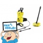 Bobshop - Karcher K2.325m + T50 Hogedrukreiniger Bobshop - Karcher K2.325m + T50 Hogedrukreiniger