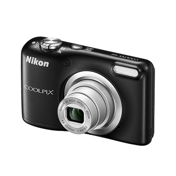 Bobshop - Nikon Coolpix A10 Zwart + Tas Digitale Fotocamera