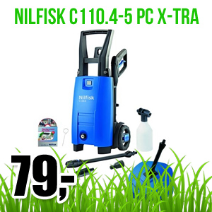 Bobshop - Nilfisk C110.4-5 PC X-TRA Hogedrukreiniger